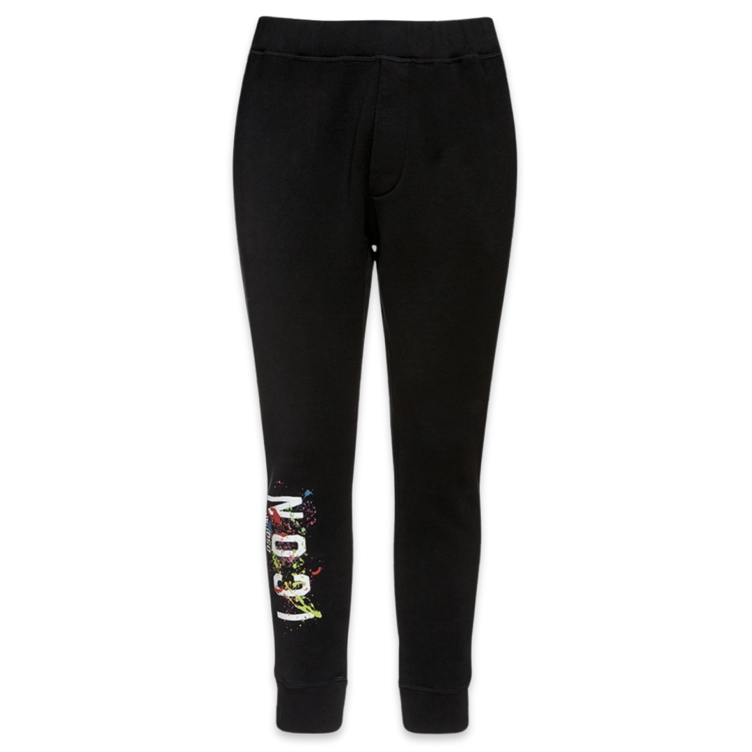 Dsquared2 Icon Splatter Logo Pantalon de Jogging 'Noir'