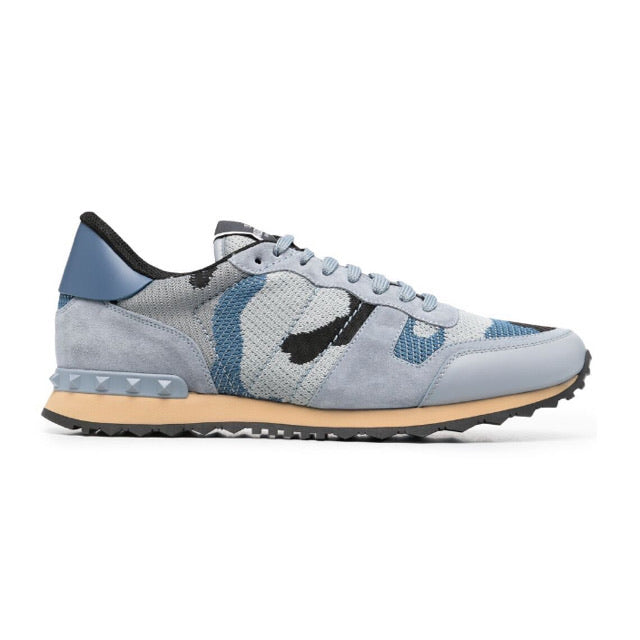 Valentino blue hotsell camo sneakers