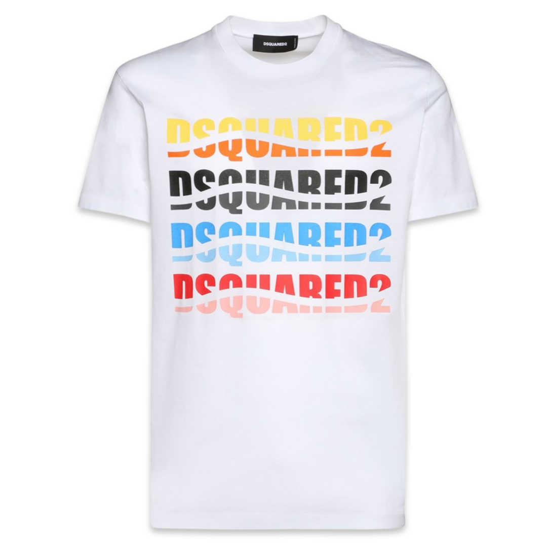 Dsquared2 Wave T-Shirt 'Blanc'