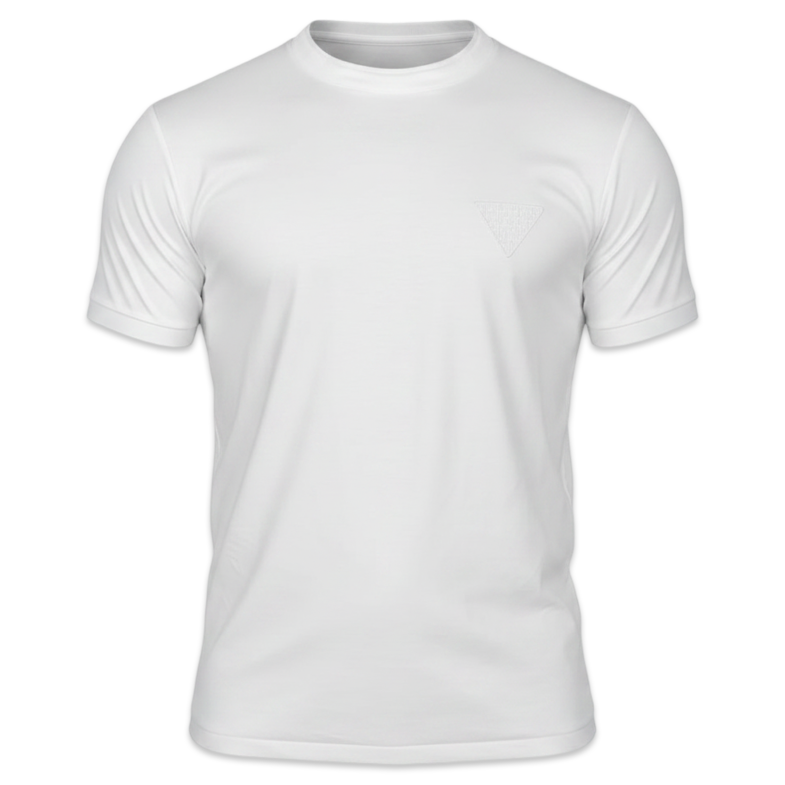 Lanka Mercerised Triangle T-Shirt ‘White’