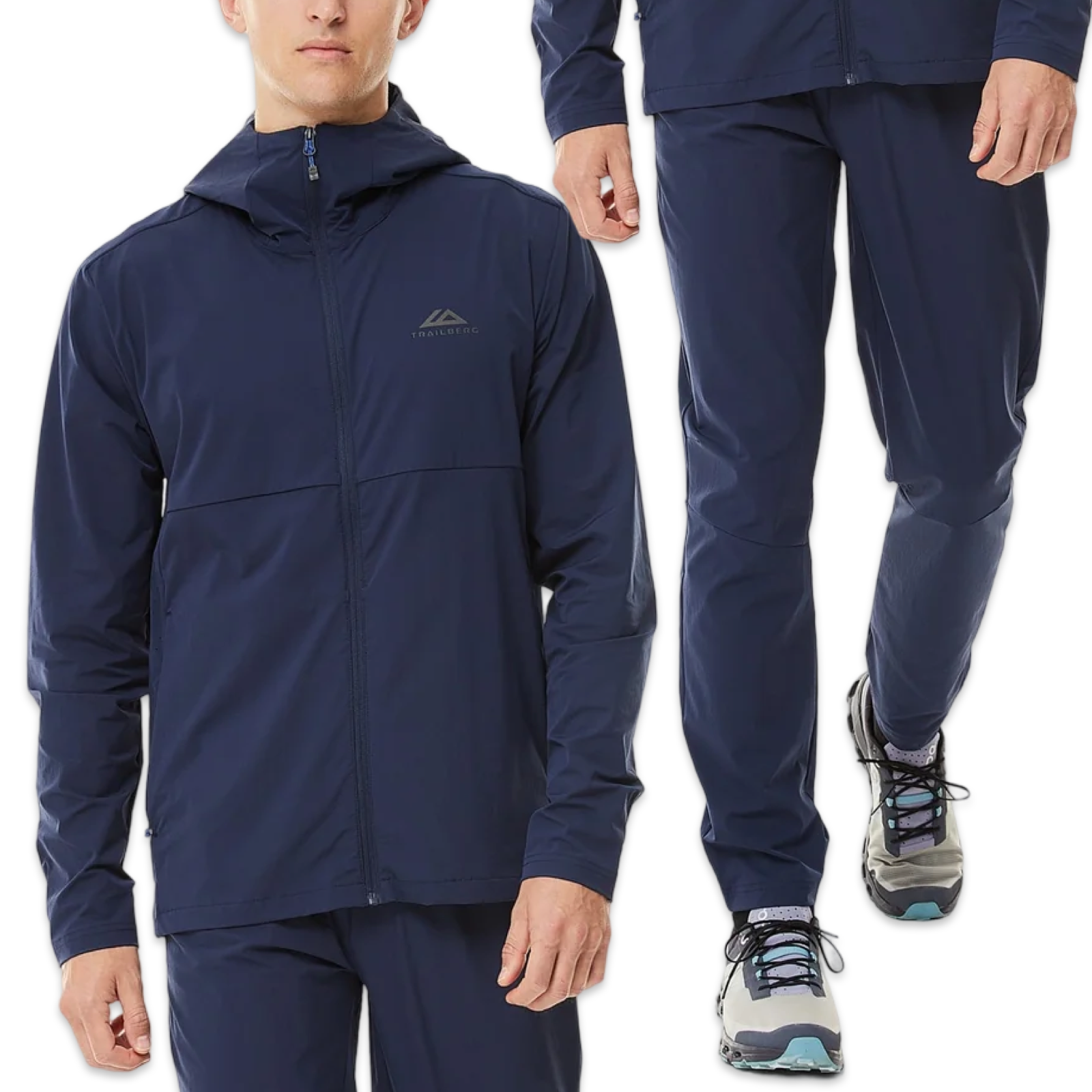 Trailberg Tech 2.0 Tracksuit 'Navy’