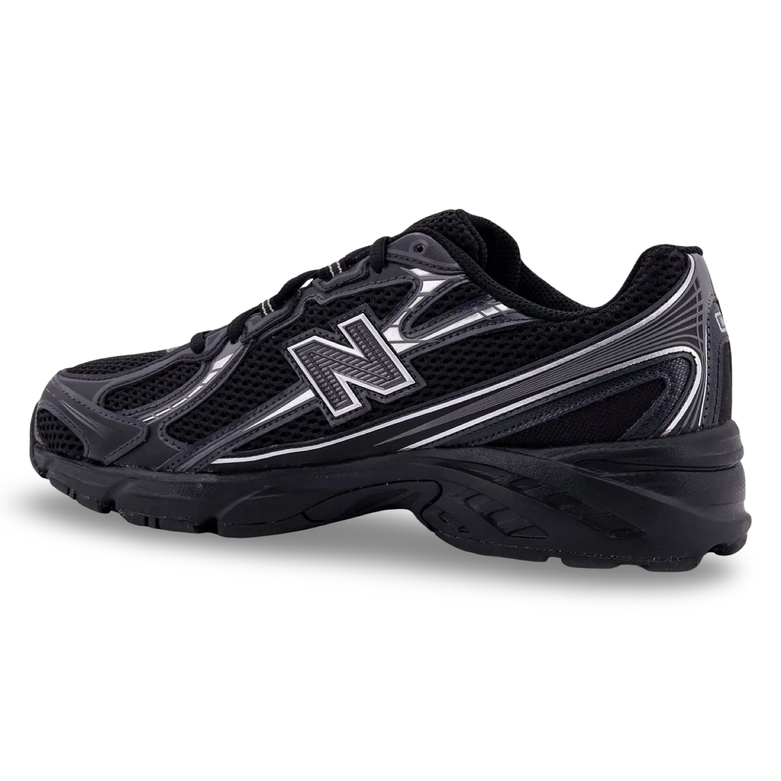 New Balance 740 Trainers 'Black/Silver'