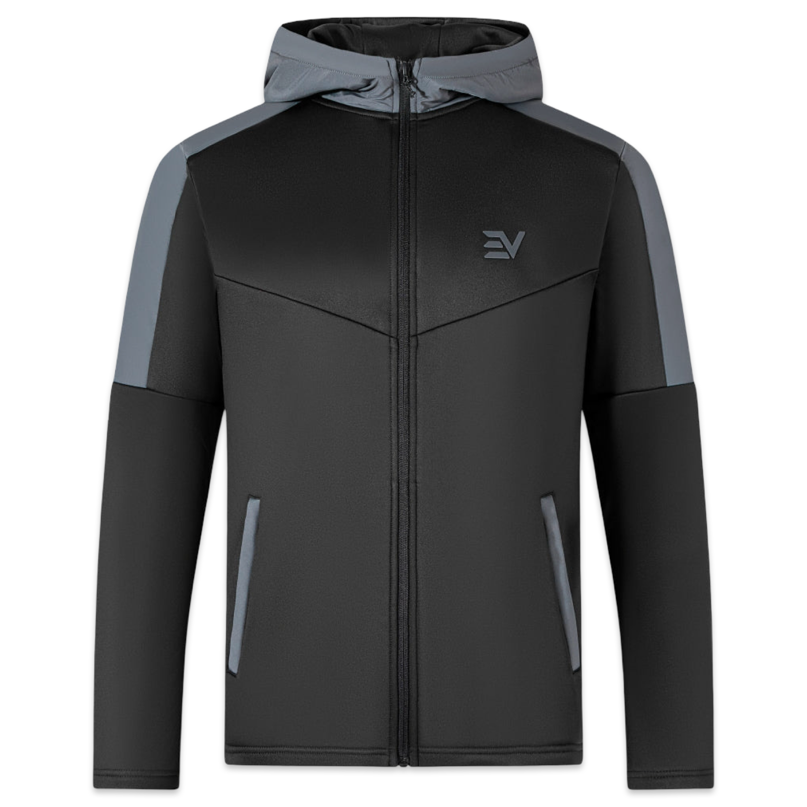 Envi-1 Light Poly Track Jacket 'Black/Dark Grey'