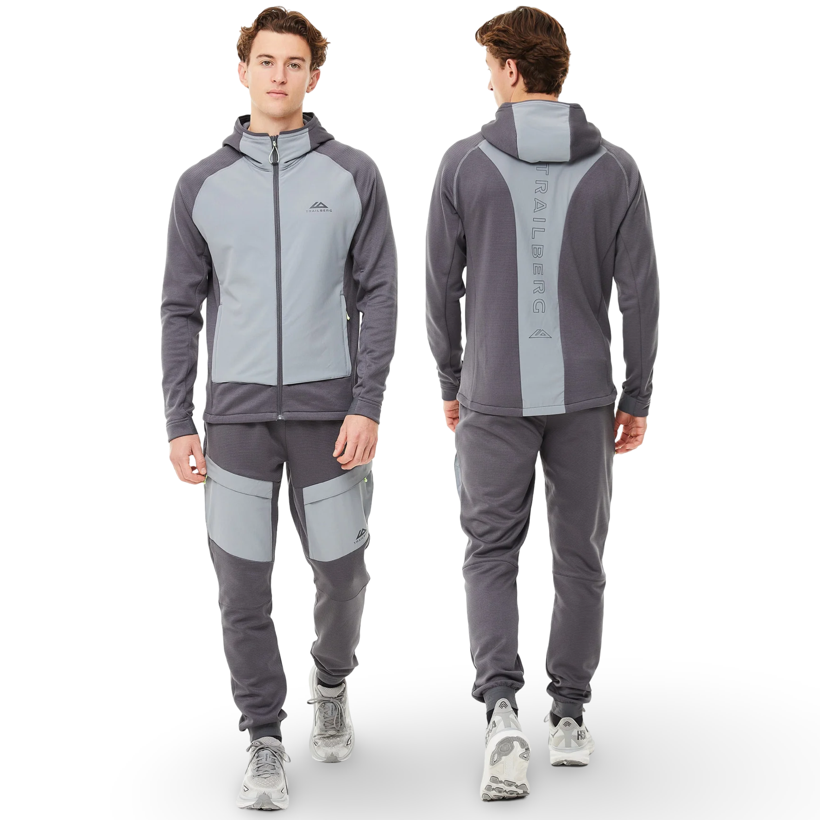 Trailberg Therma Fleece Tracksuit 'Charcoal/Grey'