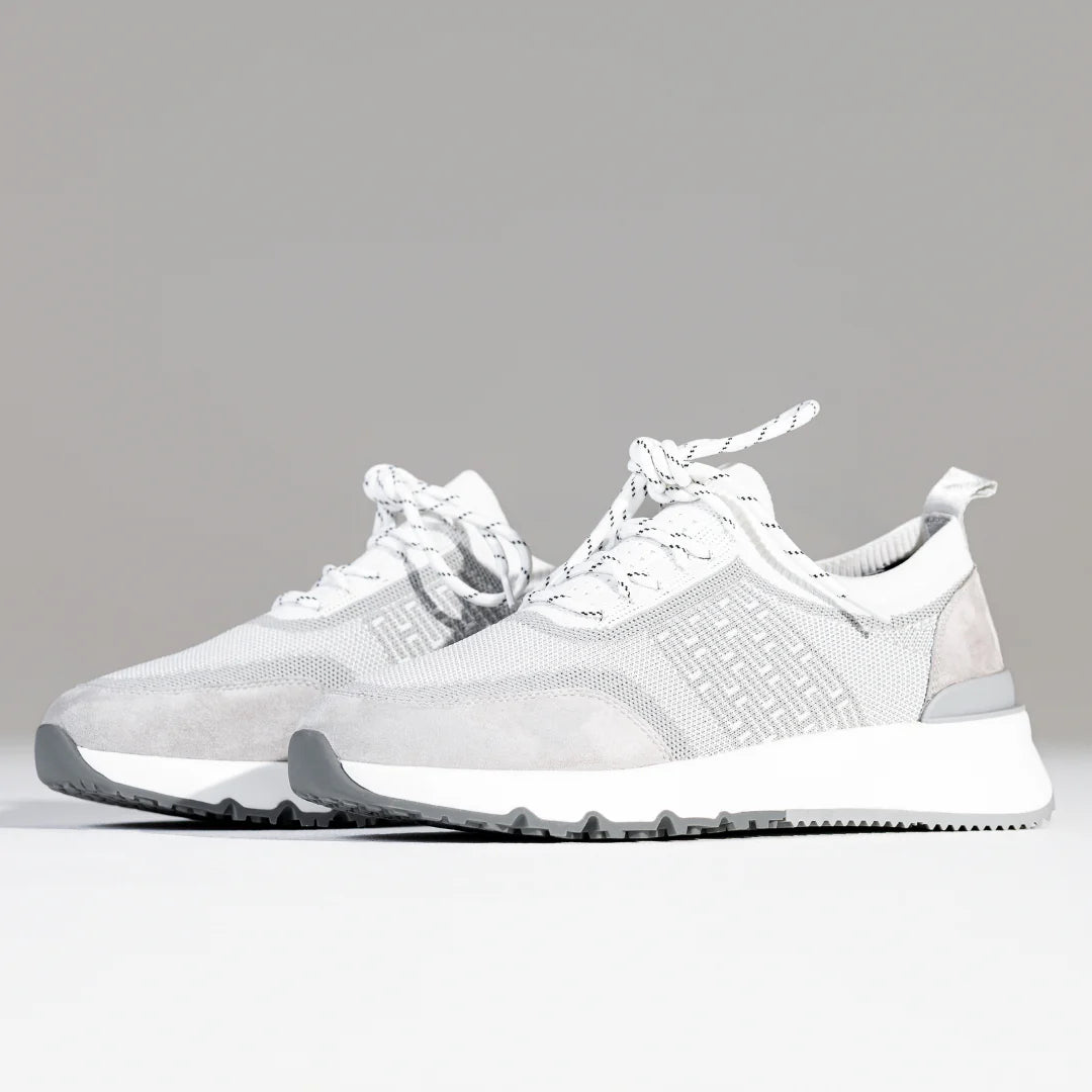 Lanka Sky Knit Trainer ‘White Grey’