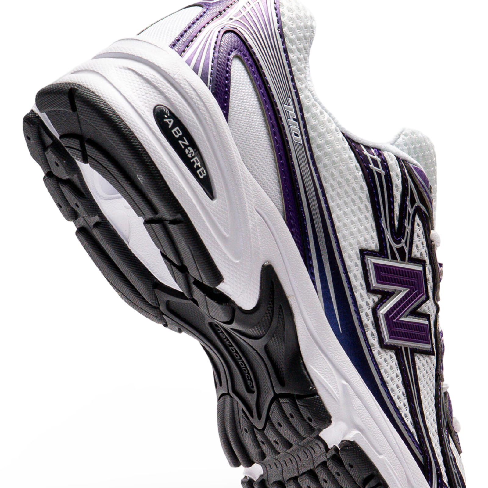 New Balance 740 Trainers 'White/Grape’