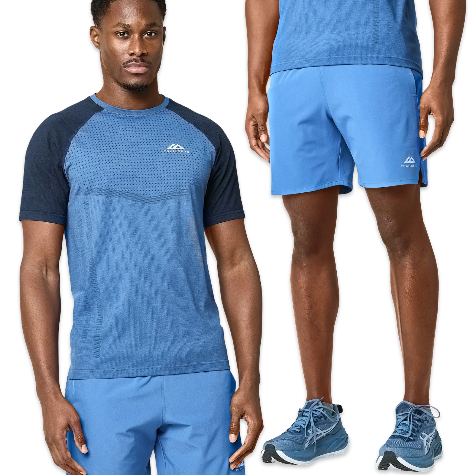 Trailberg Rapid T-Shirt & Shorts Set 'Blue’