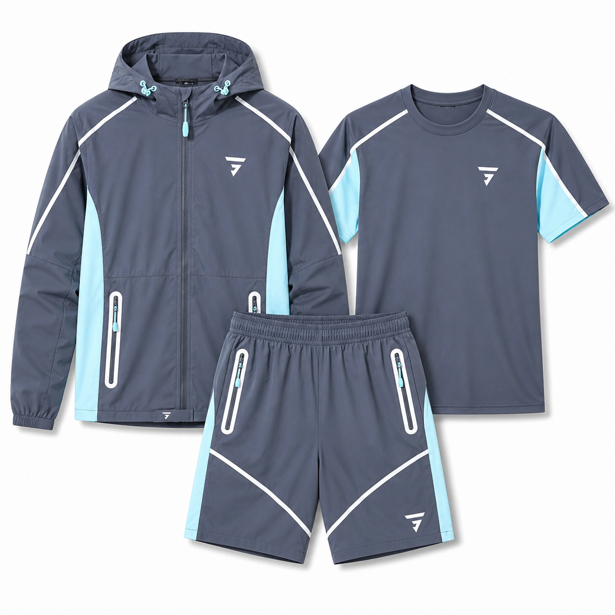 Griid Reflect 3-piece Set ‘Midnight/ Racer Blue’