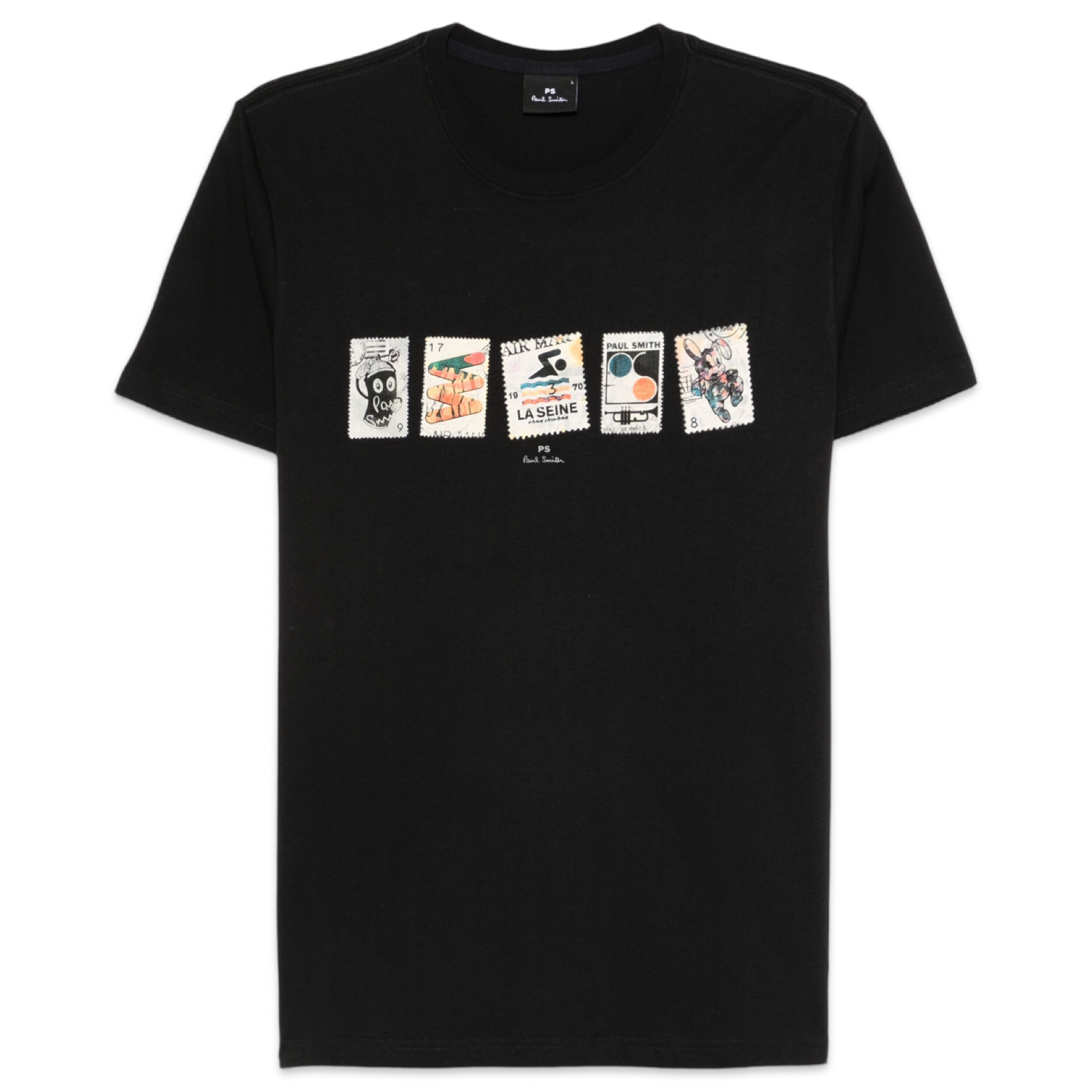 Paul Smith Multi Zebra Logo T-Shirt 'Black'