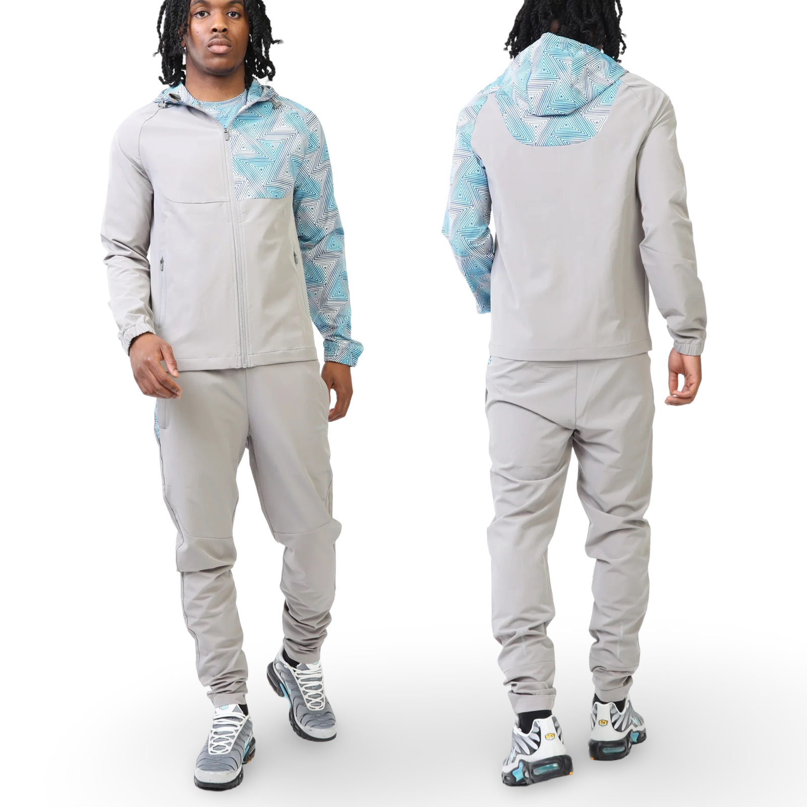 Griid Prism Tracksuit 'Grey/Blue’