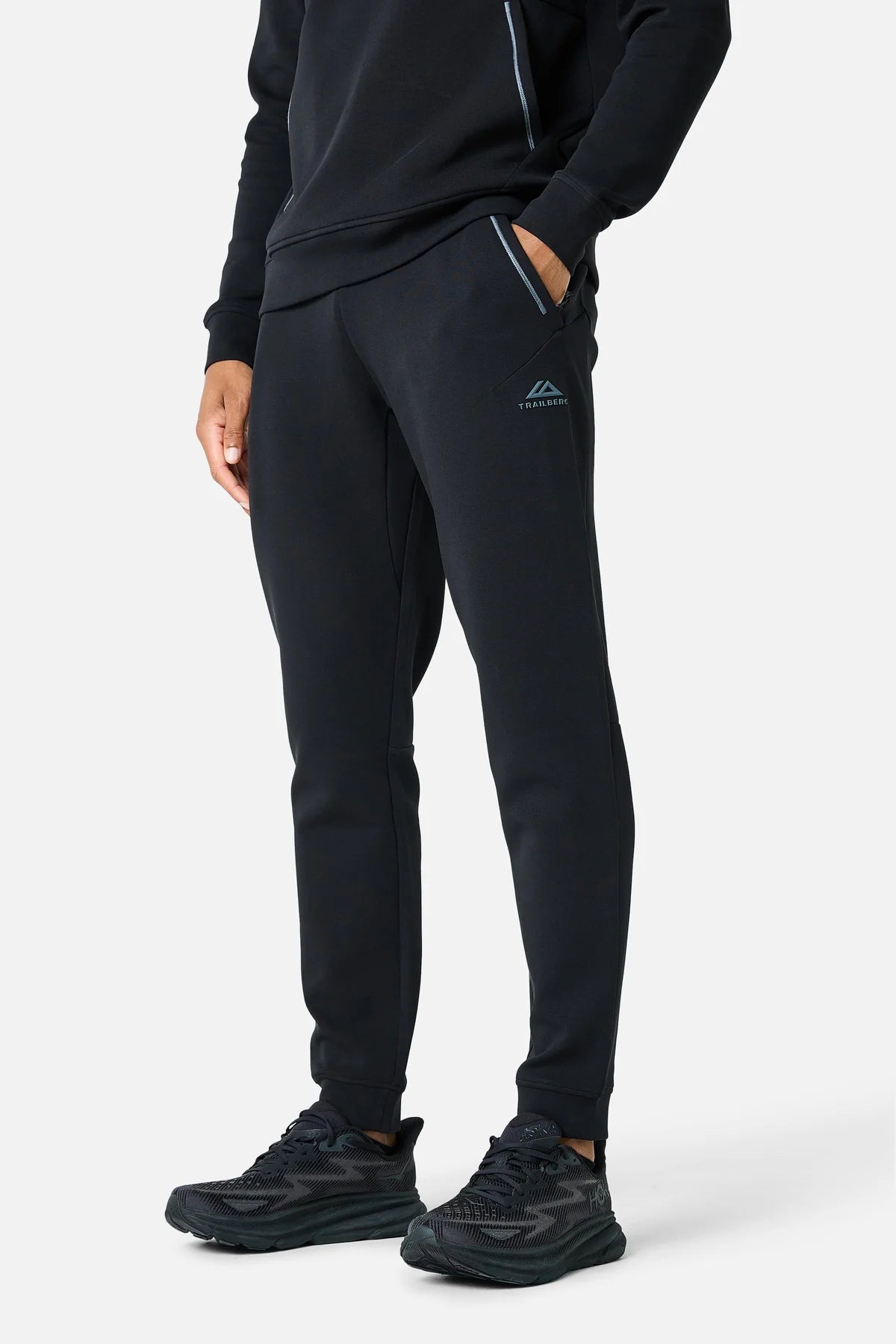 Trailberg Fleece Tracksuit 'Black'