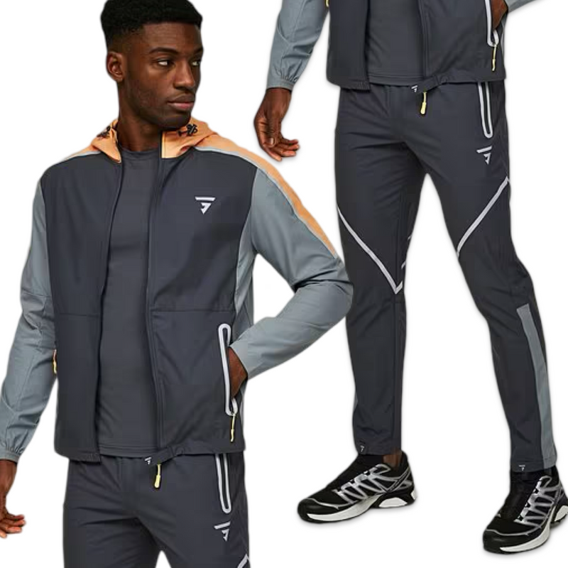 Griid Reflect Tracksuit 'Grey Orange’