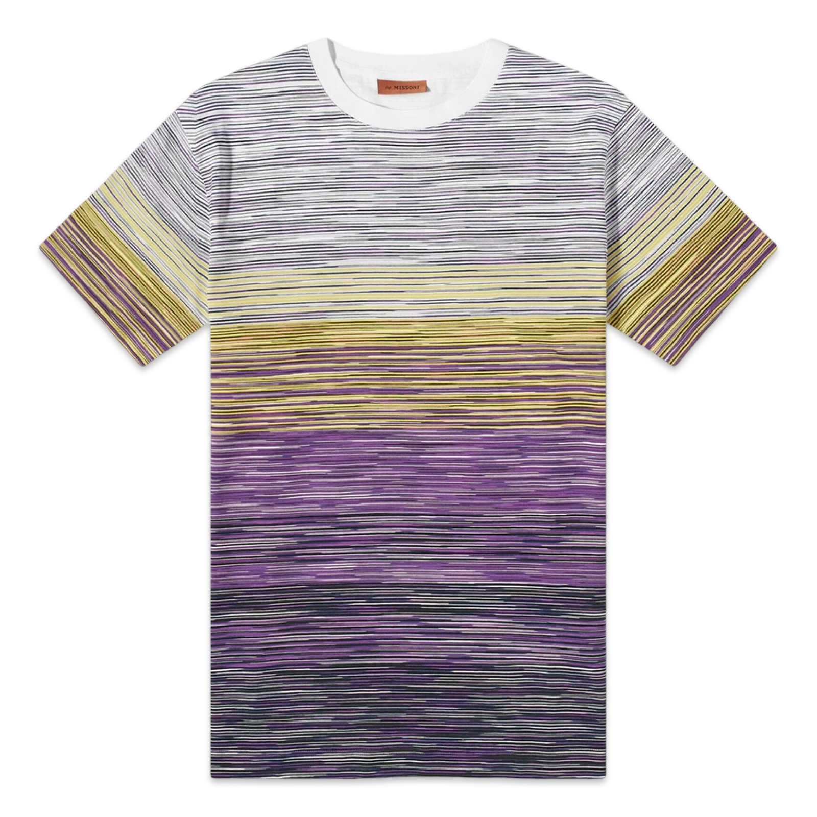 Missoni Space Dye T-Shirt ‘Purple Yellow’