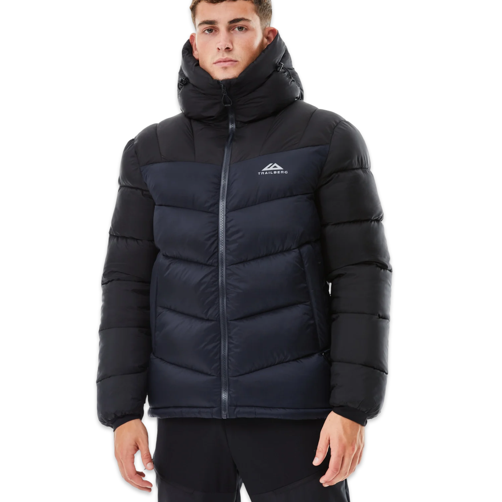 Trailberg Alpina Puffer Jacket 'Black & Navy’‘