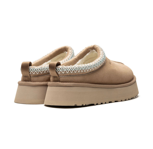 UGG Tazz Platform Slippers 'Sand’