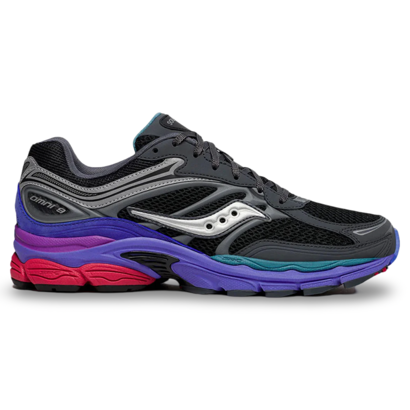 Saucony Pro Grid Trainers 'Black Purple’