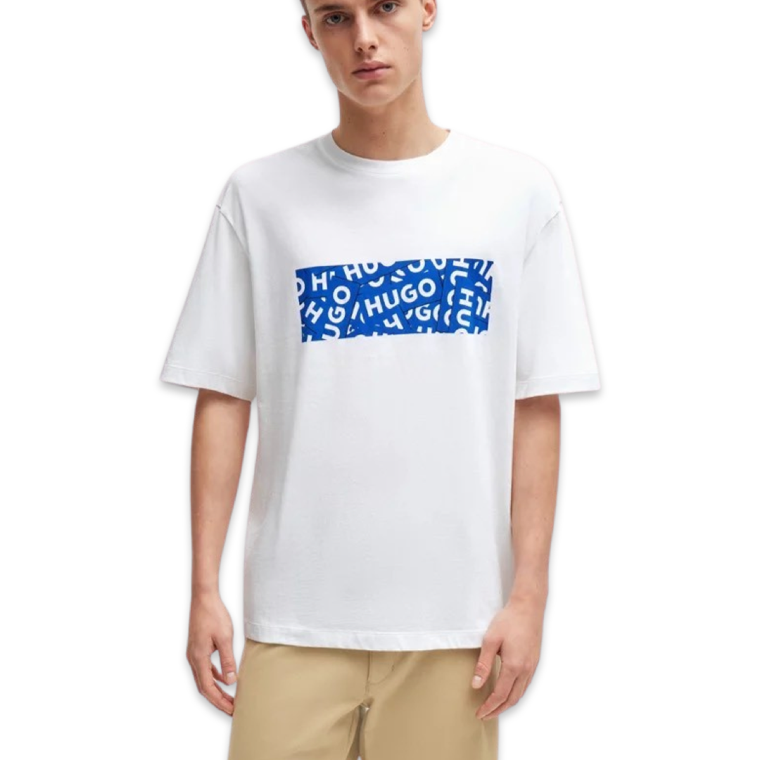 Hugo Boss Relaxed Fit Box Logo T-Shirt 'White’