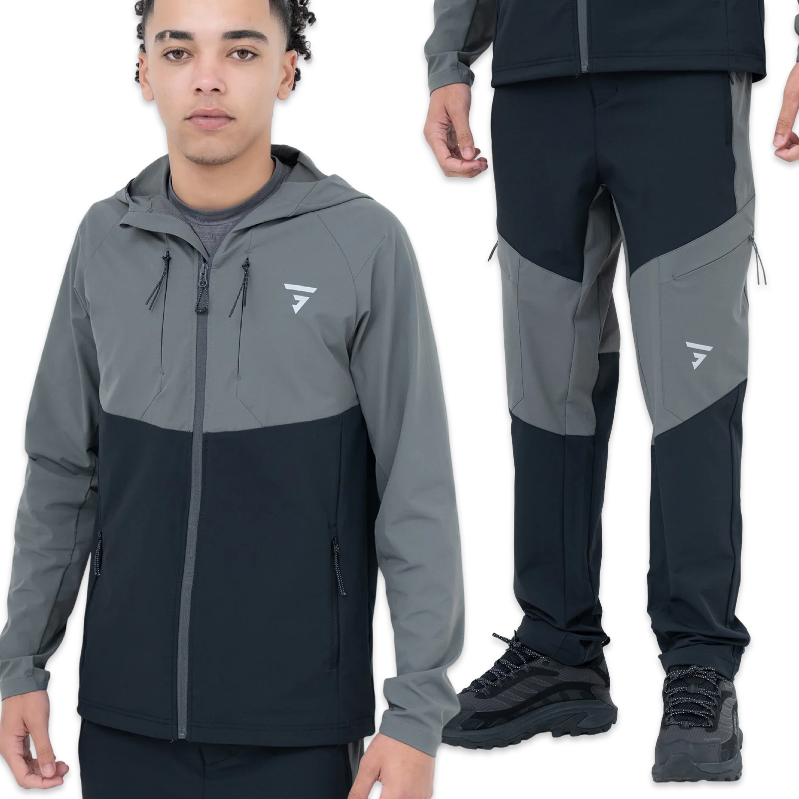 Griid Trek Tracksuit 'Black Vanta'
