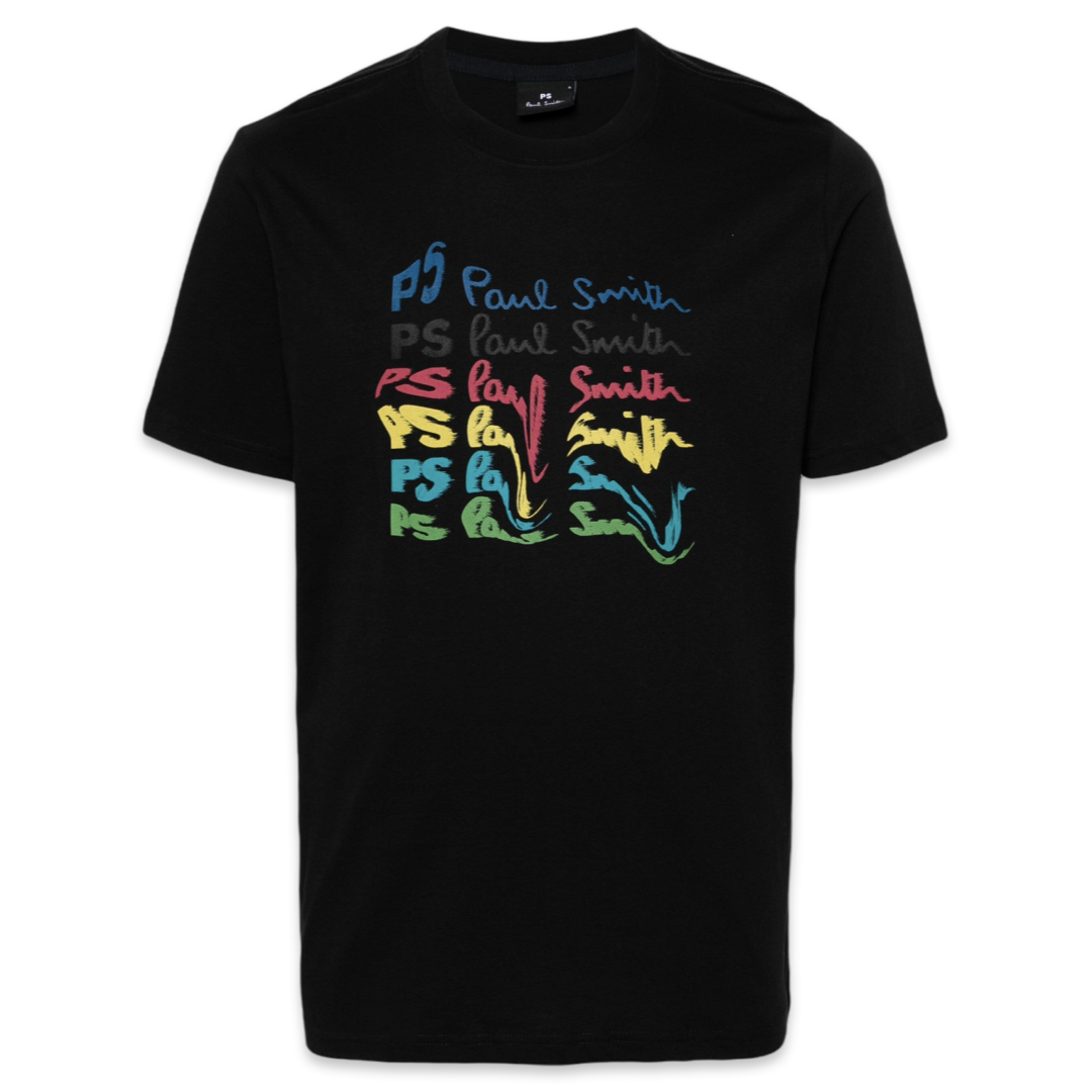 Paul Smith Multi Logo T-Shirt 'Black'