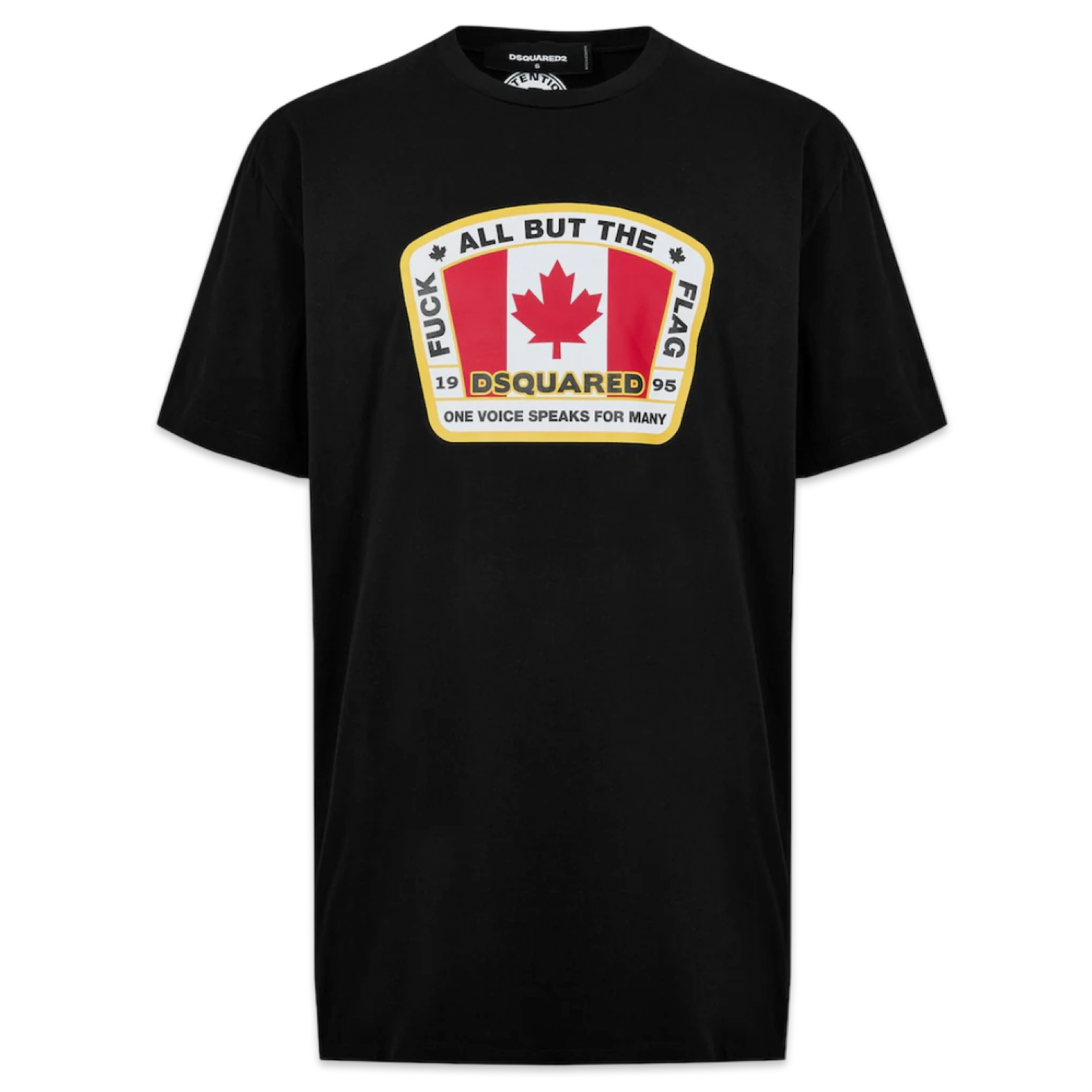 Dsquared2 Canada Flag T-Shirt 'Black'
