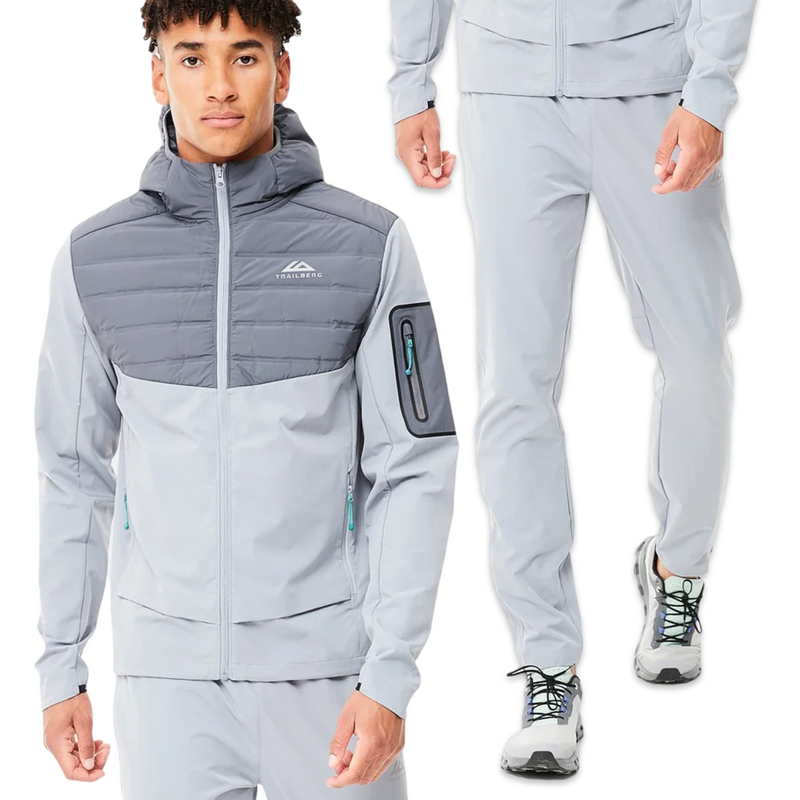 Trailberg Hybrid Tracksuit 'Light Grey’