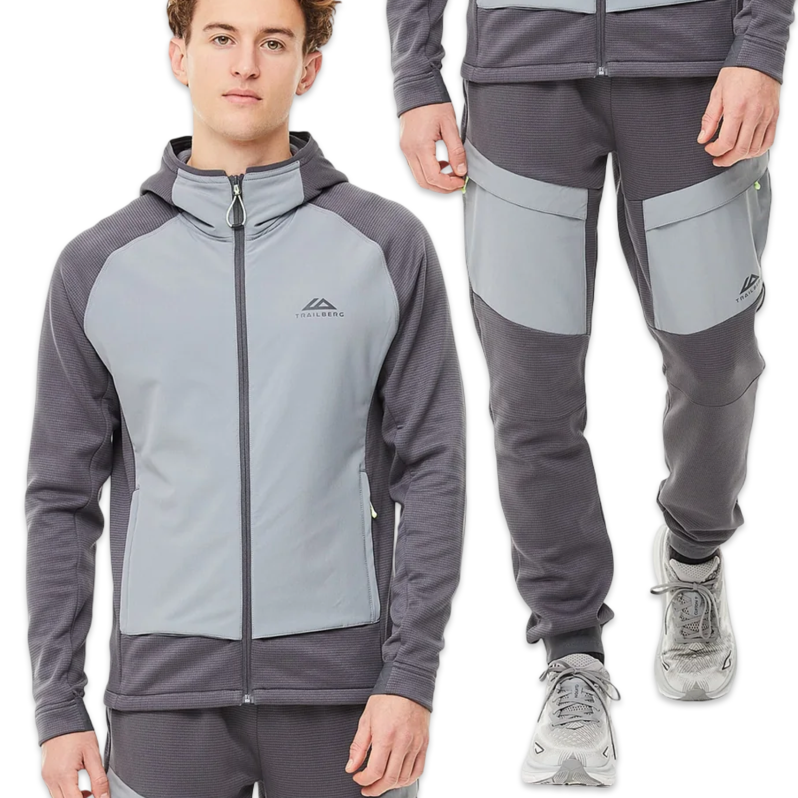 Trailberg Therma Fleece Tracksuit 'Grey'