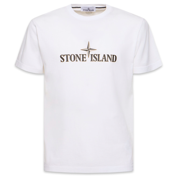 Stone Island Logo T-Shirt 'White'