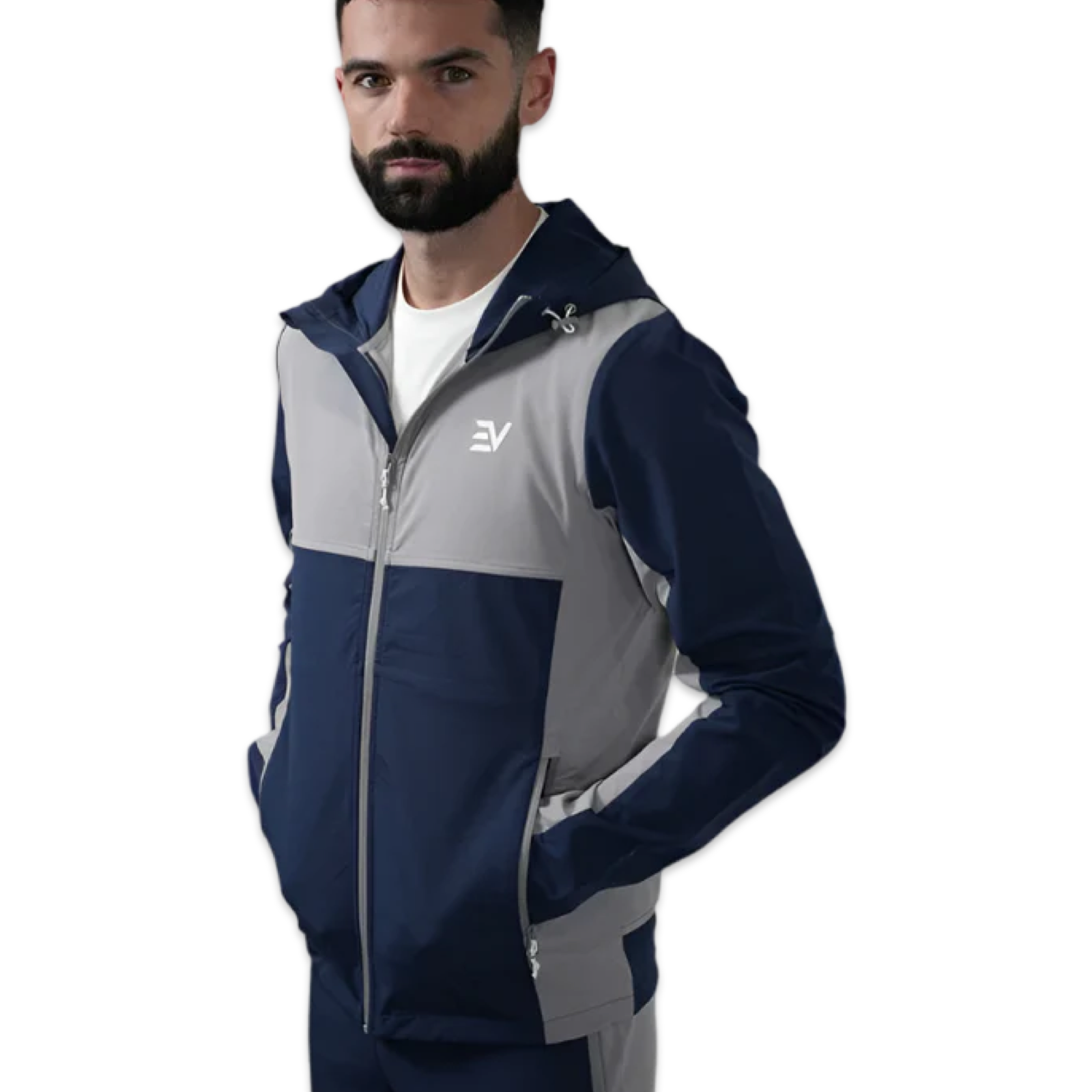 Envi-1 EV Dynamic Track Jacket 'Navy/Grey’