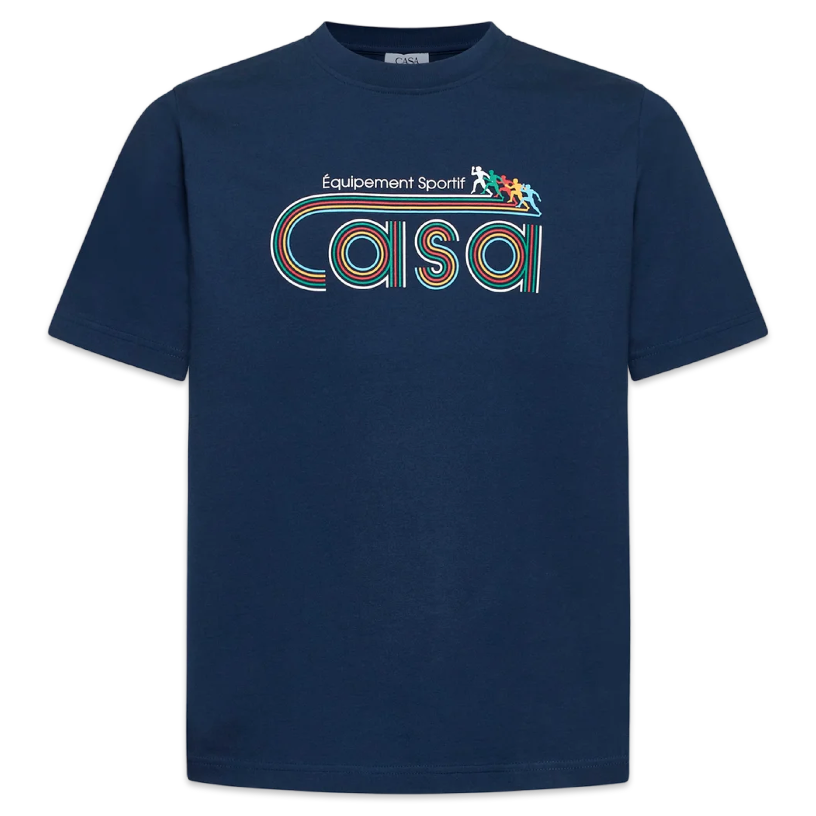 Casablanca Sportif Logo T-Shirt 'Navy'