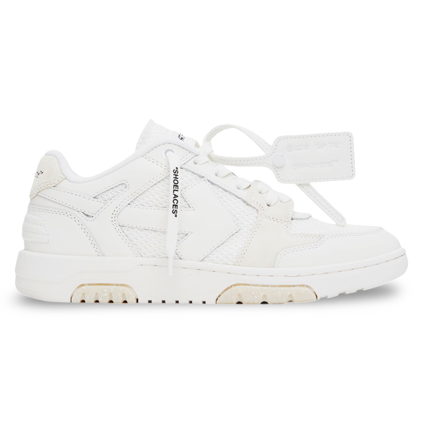 Off-White OOO Mesh Sneakers ‘Triple White’