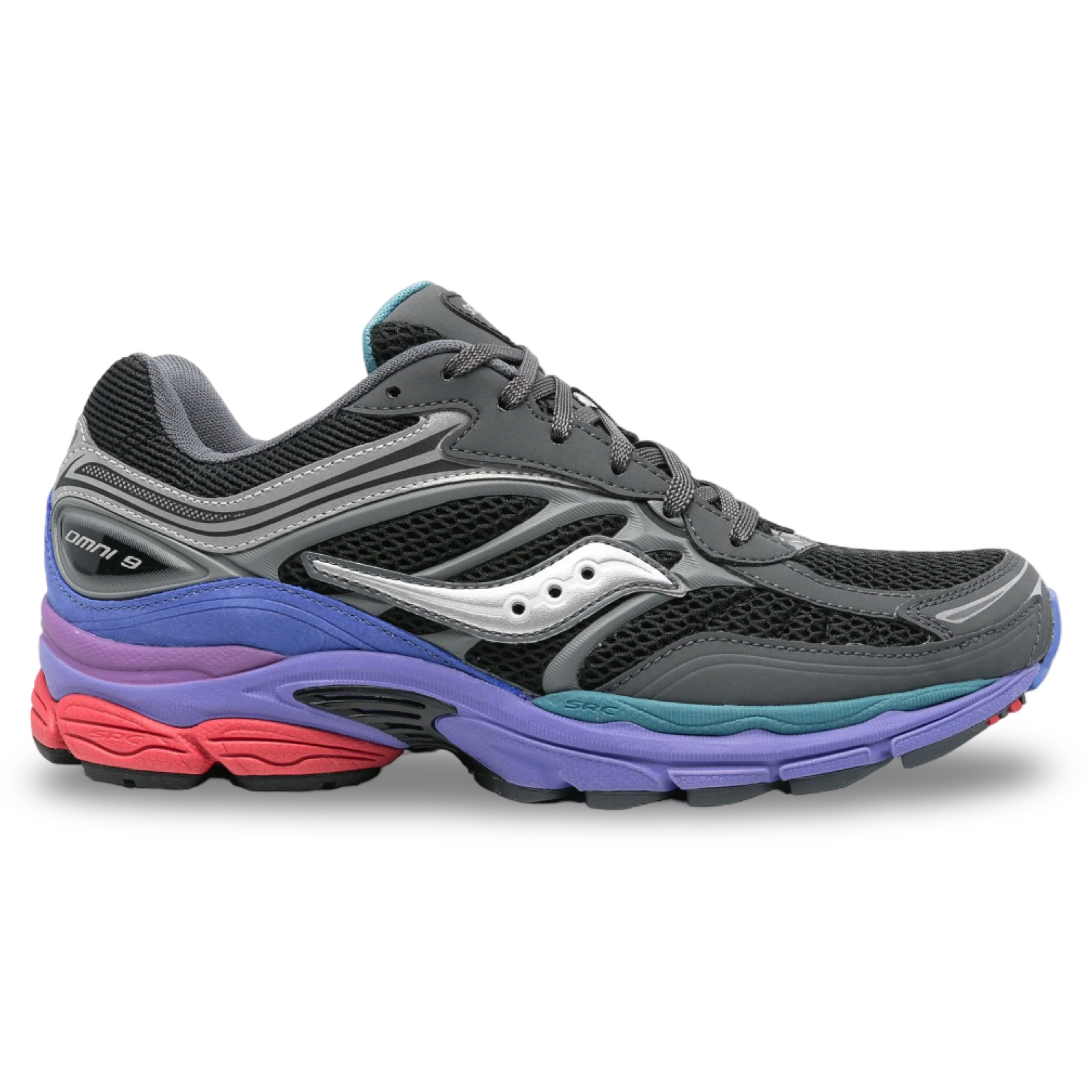 Saucony Pro Grid Trainers 'Black Purple’