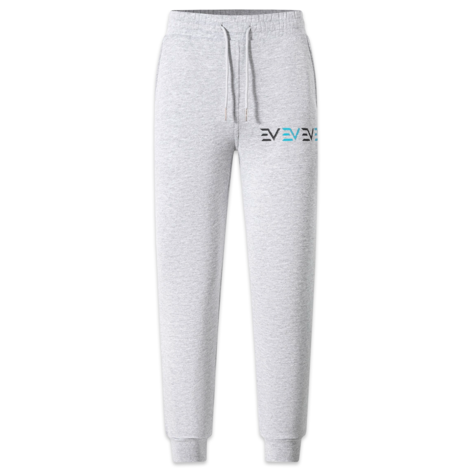 Envi-1 Digital Track Bottoms 'Marl Grey/Baby Blue'