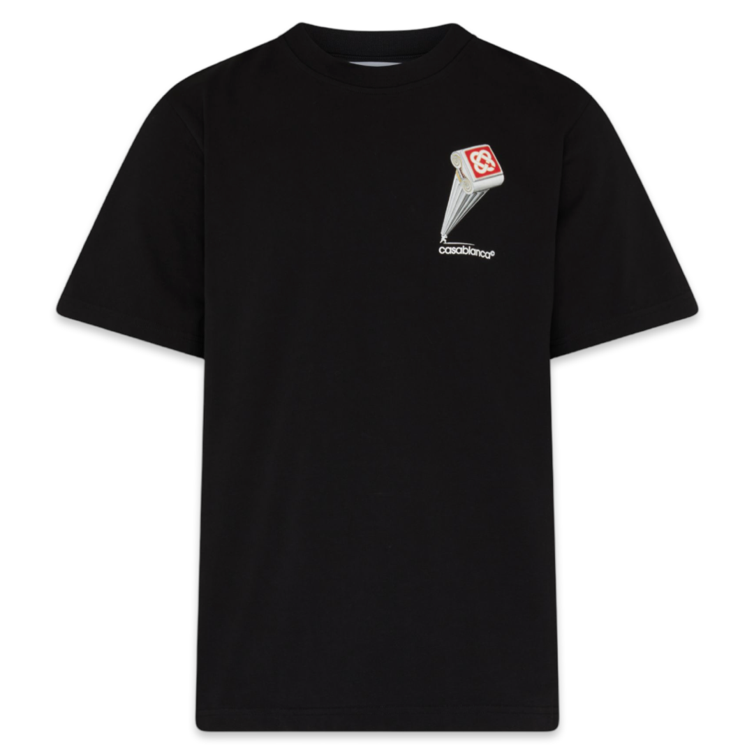 Casablanca Column T-Shirt 'Black'