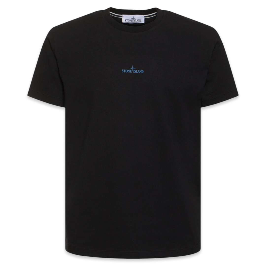 Stone Island Compass T-Shirt 'Black & Blue’