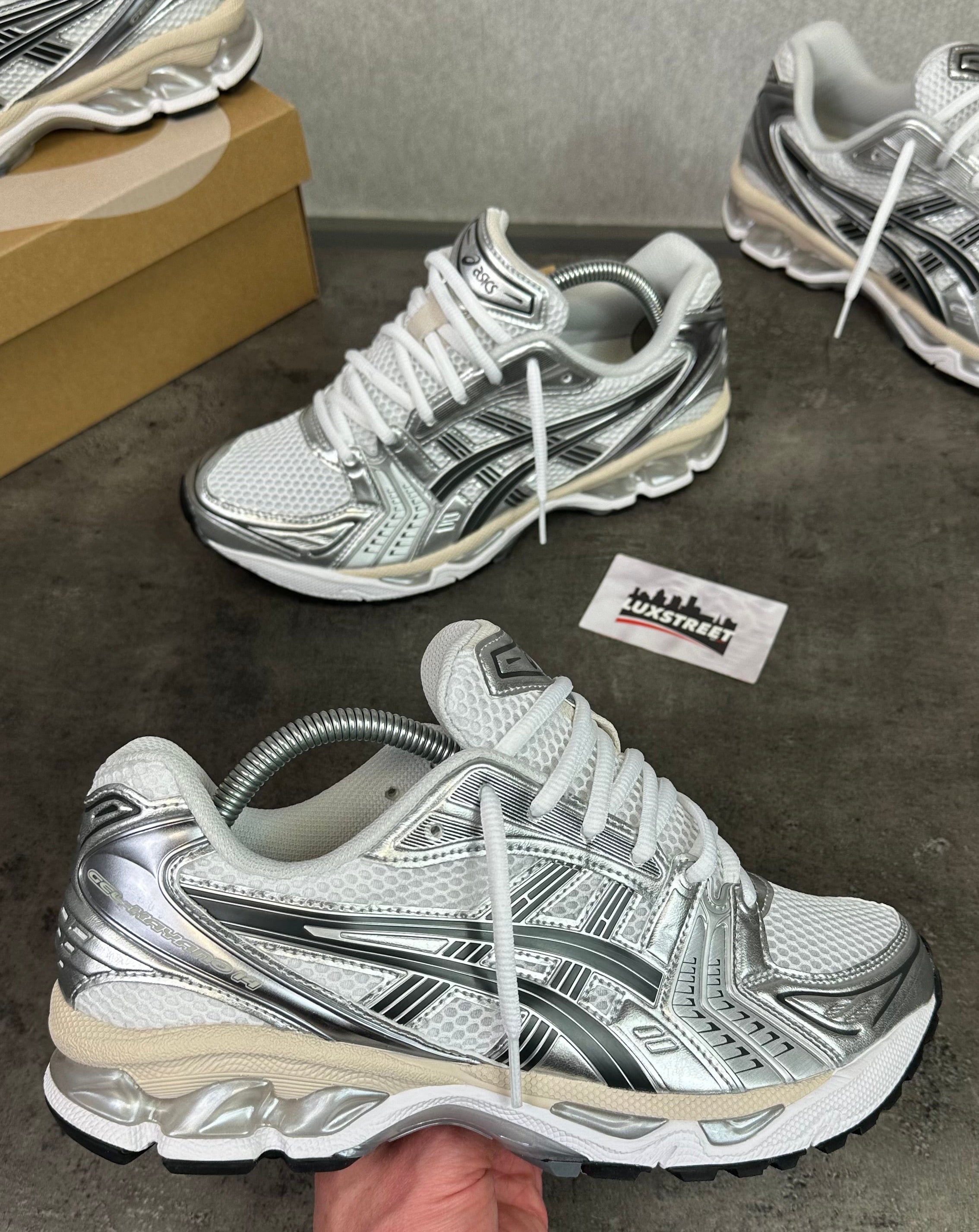 Asics Gel-Kayano 14 Trainers 'White Grey’