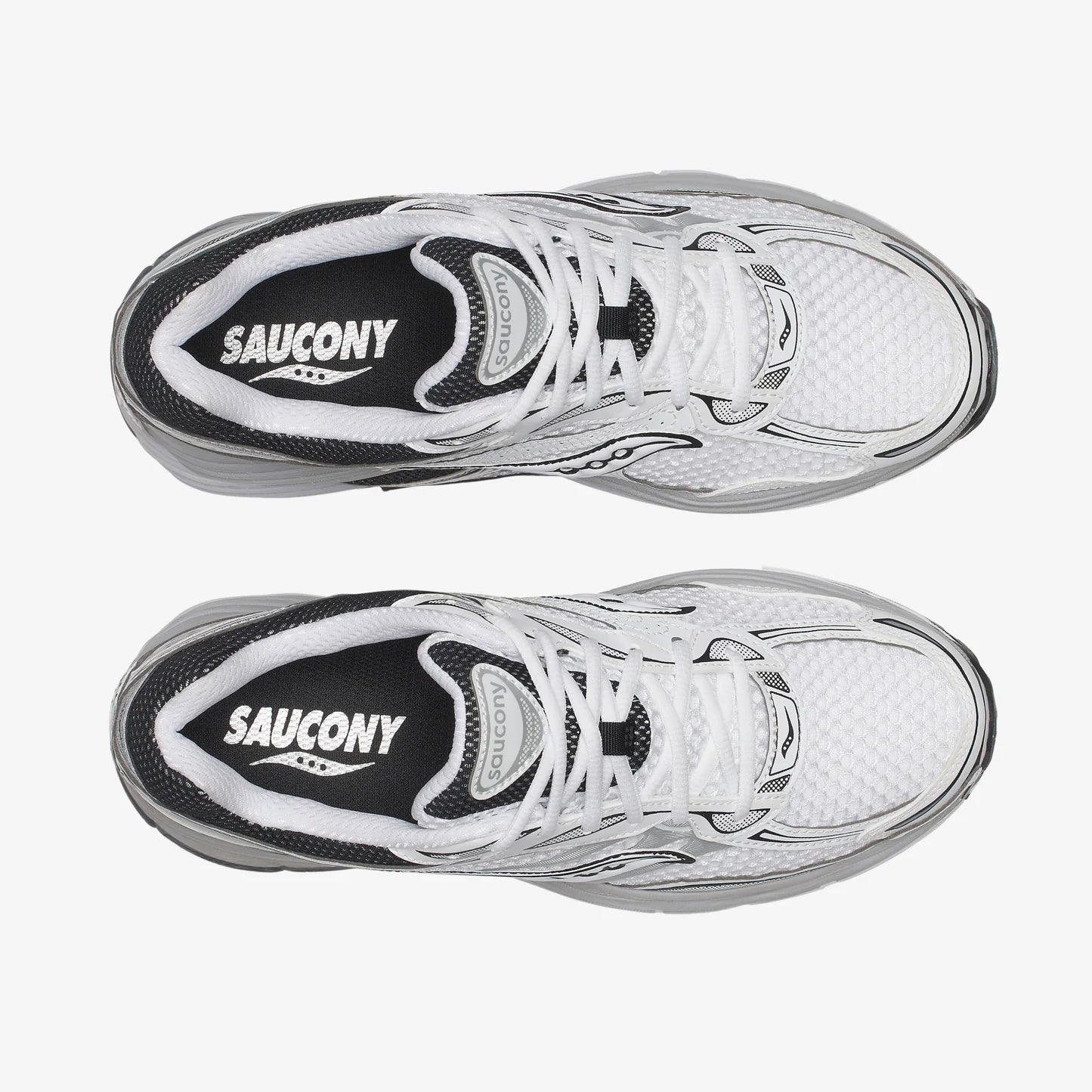 Saucony Progrid Trainers 'Grey & White'