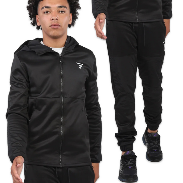 Griid Cushy Tracksuit 'Triple Black’