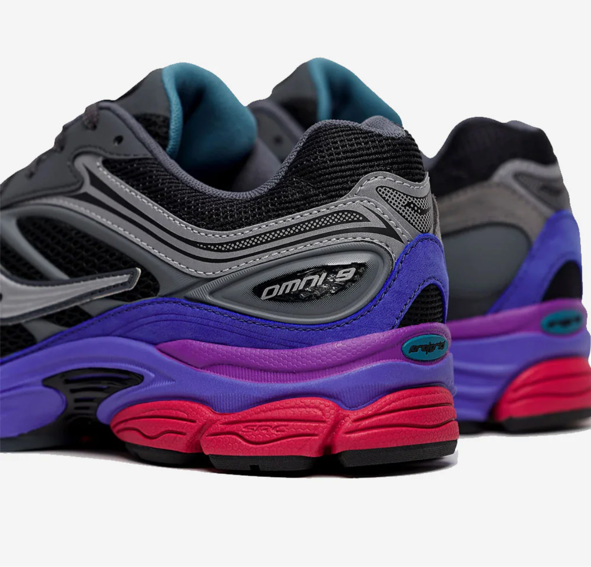 Saucony Pro Grid Trainers 'Black Purple’