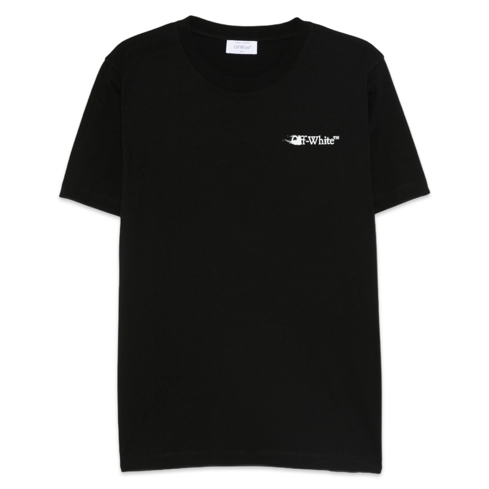 Off-White Smudged Arrow Logo T-Shirt 'Black'