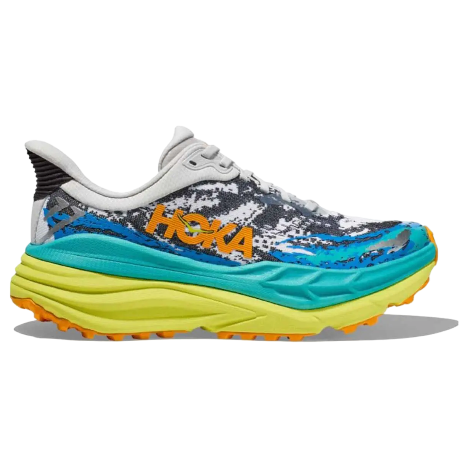 Hoka Trail 7 Trainers 'Yellow Aqua’