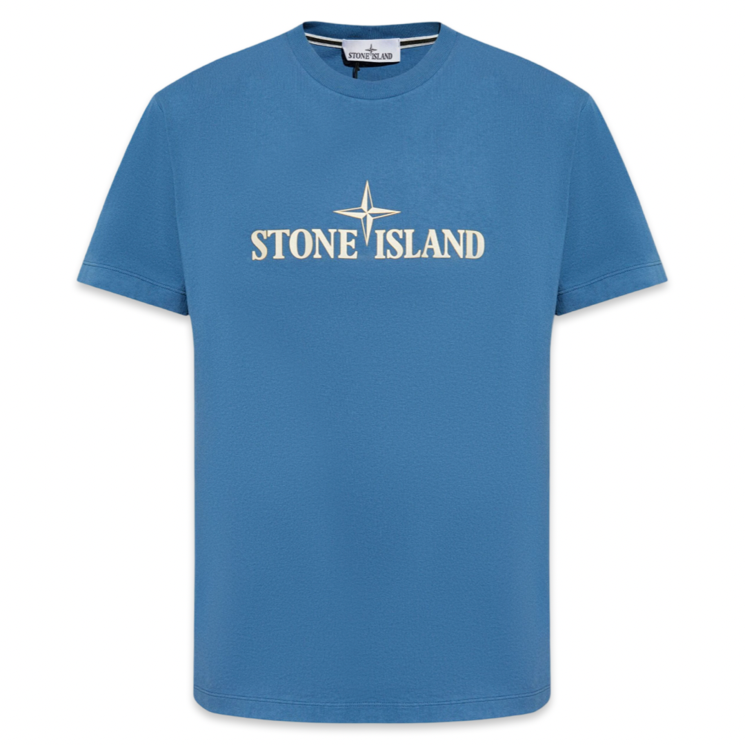 Stone Island Logo T-Shirt 'Blue'