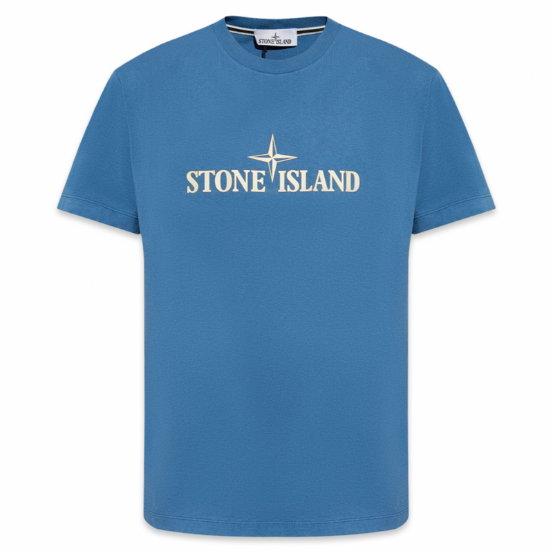 Stone Island Logo T-Shirt 'Blue'