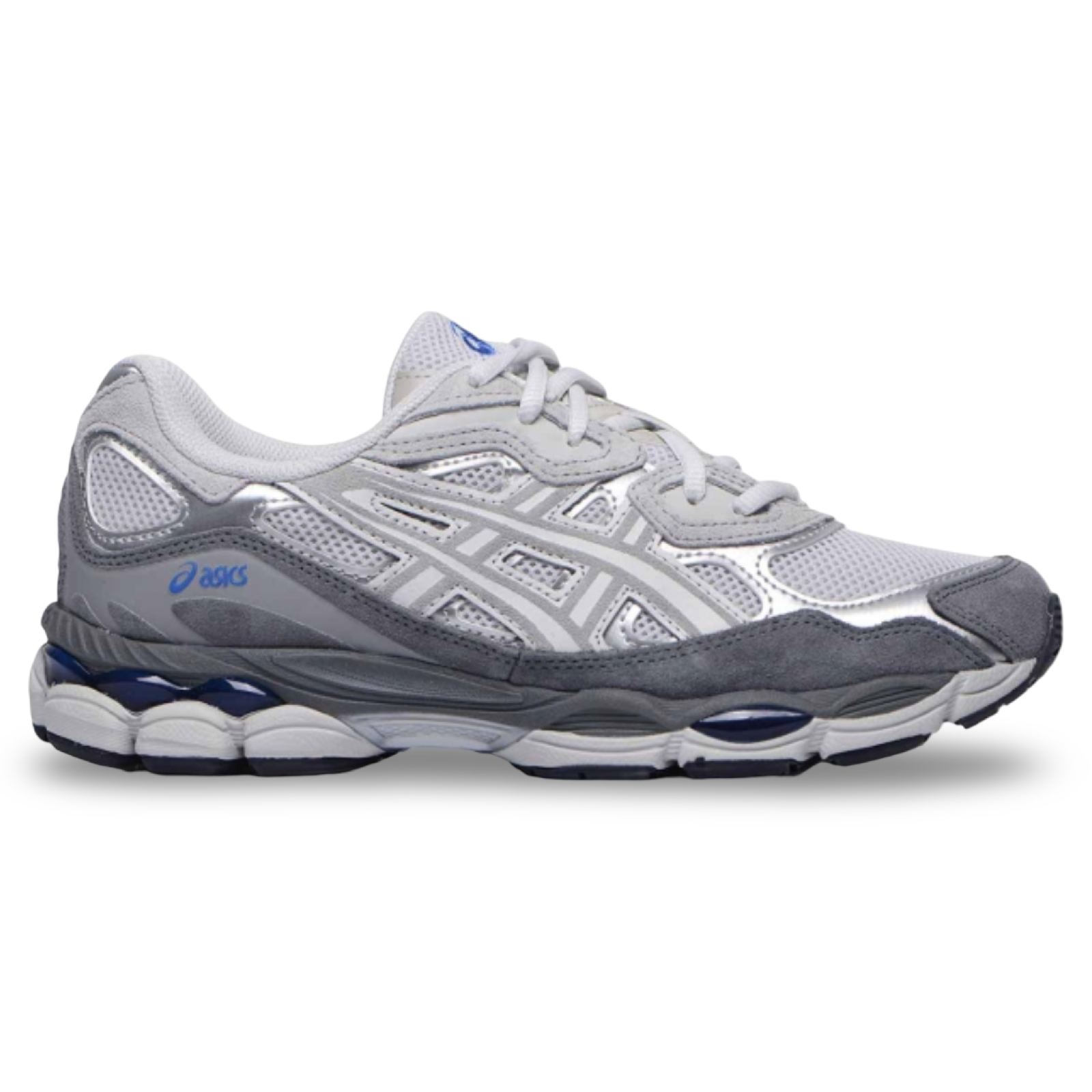 Asics Gel Trainers 'Gravel Grey/Blue'
