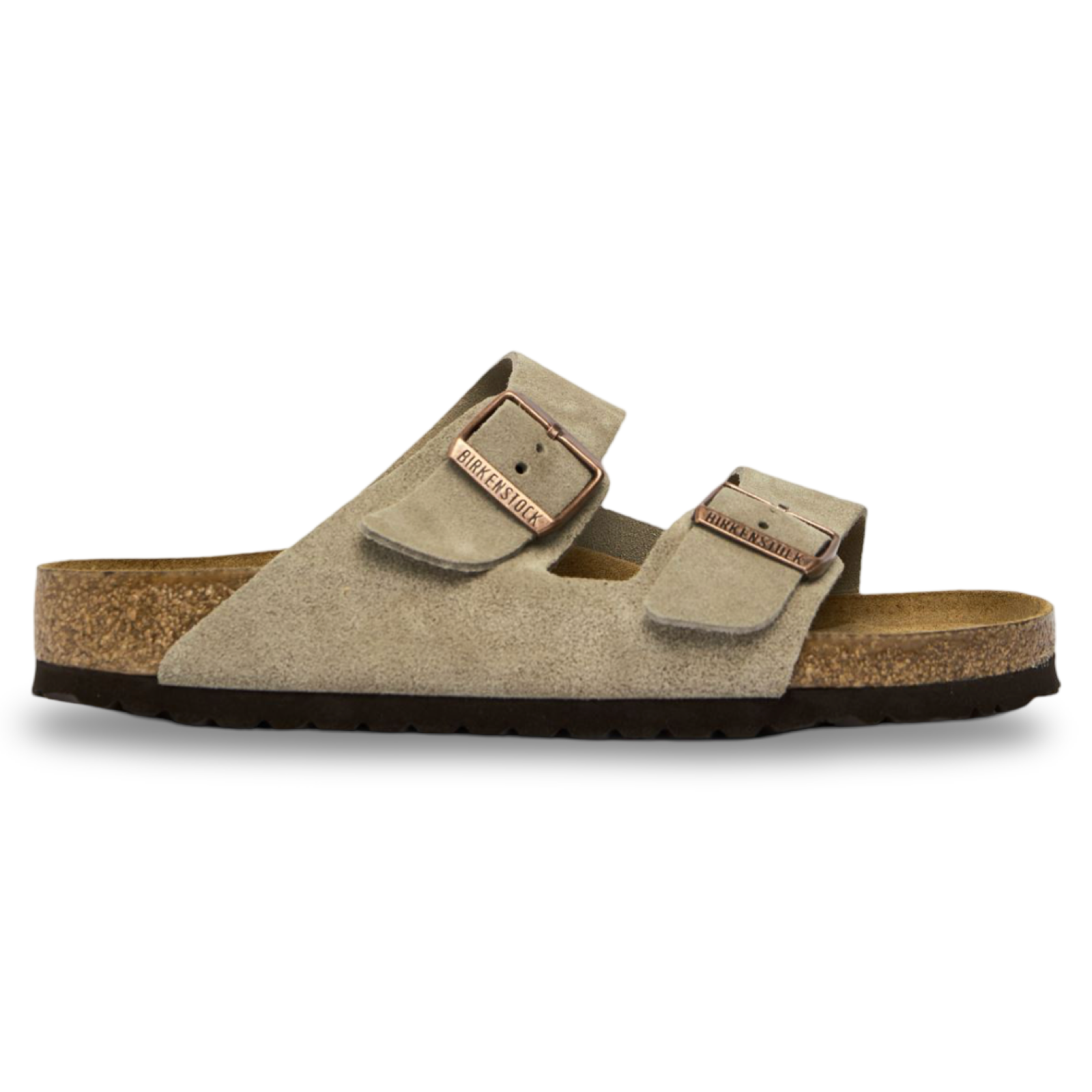 Birkenstock Arizona Suede Sandal 'Taupe'