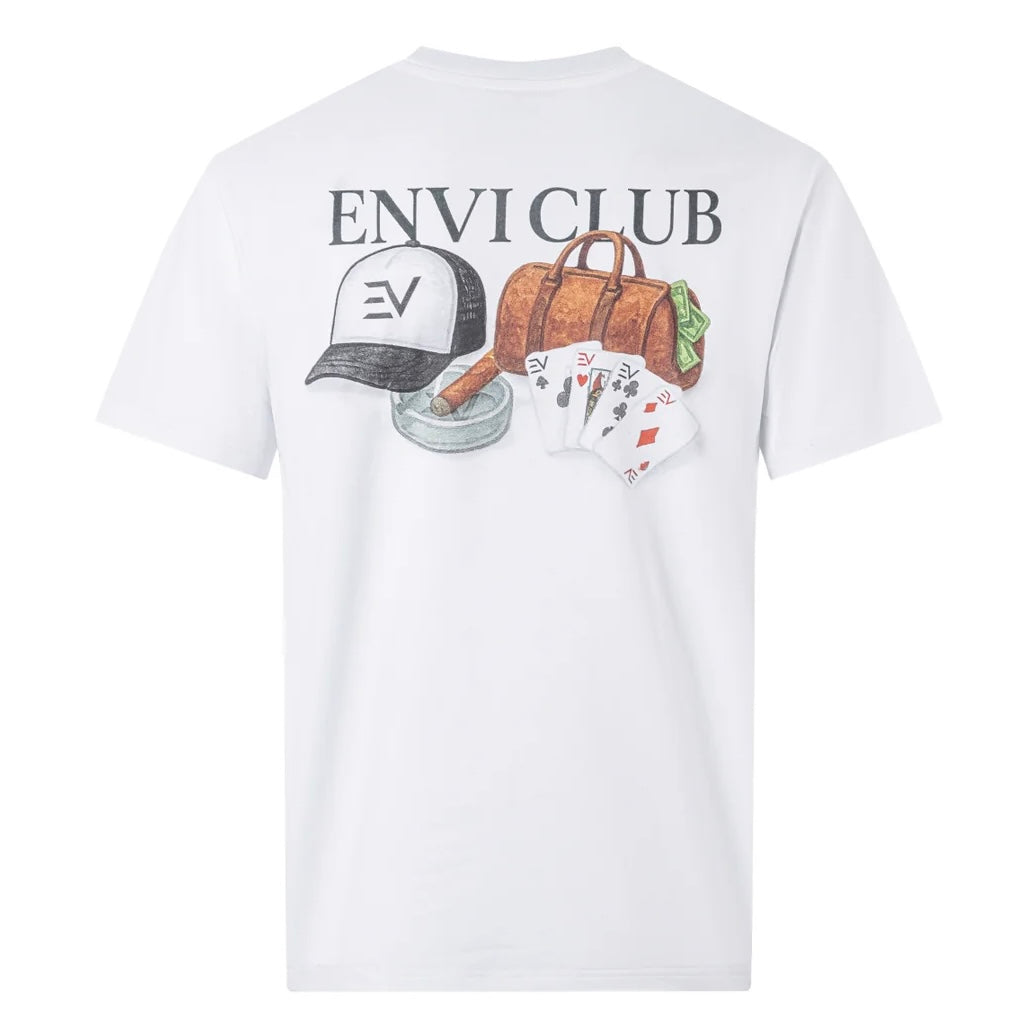 Envi-1 EV Club Logo T-shirt 'White'