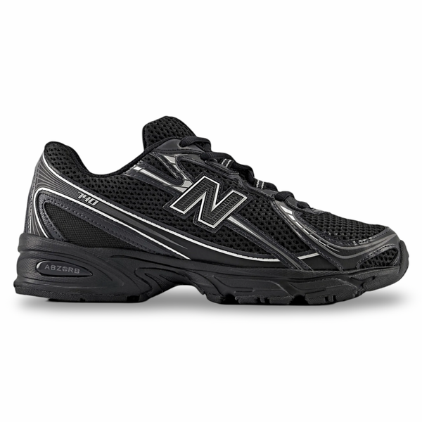 New Balance 740 Trainers 'Black/Silver'