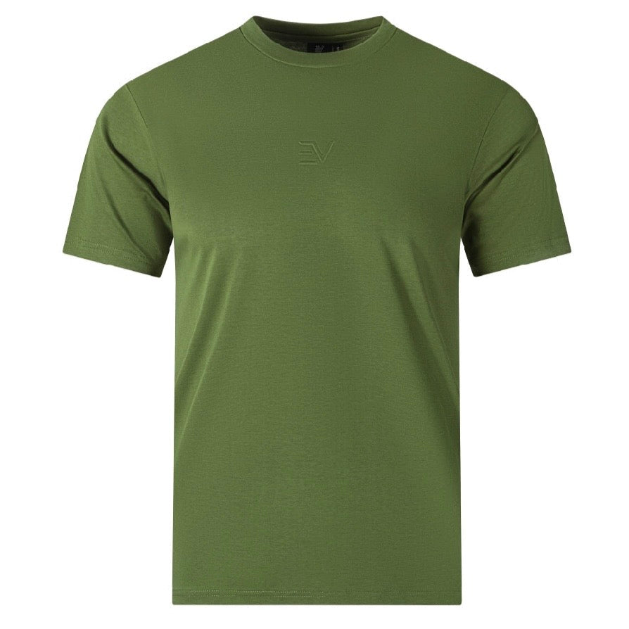 Envi-1 EV Embossed Logo T-Shirt ‘Khaki’