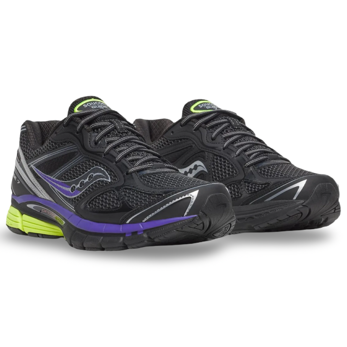 Saucony Progrid Guide Trainer 'Black & Purple'