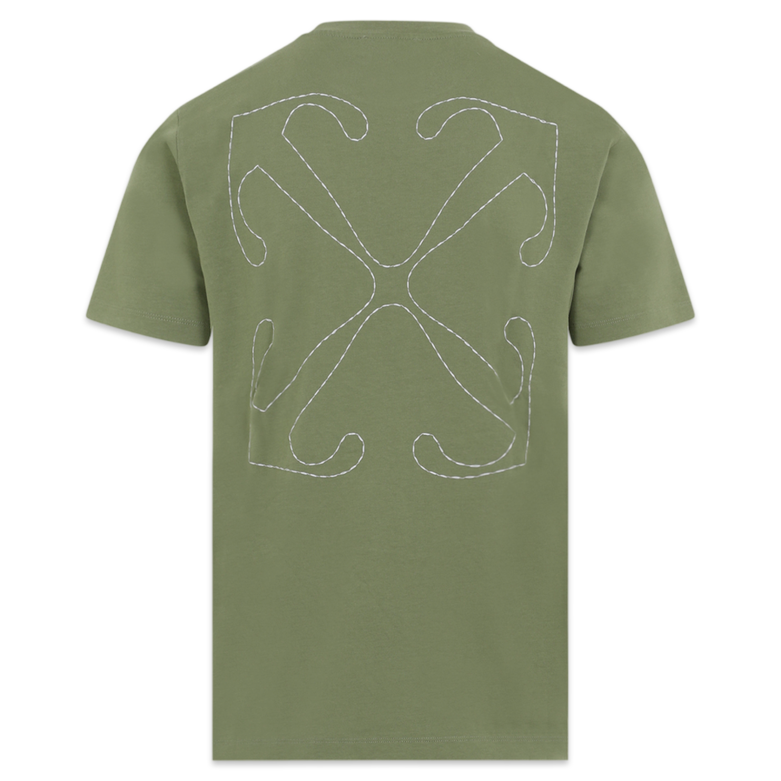 Off-White Stitch Arrow T-Shirt 'Khaki’