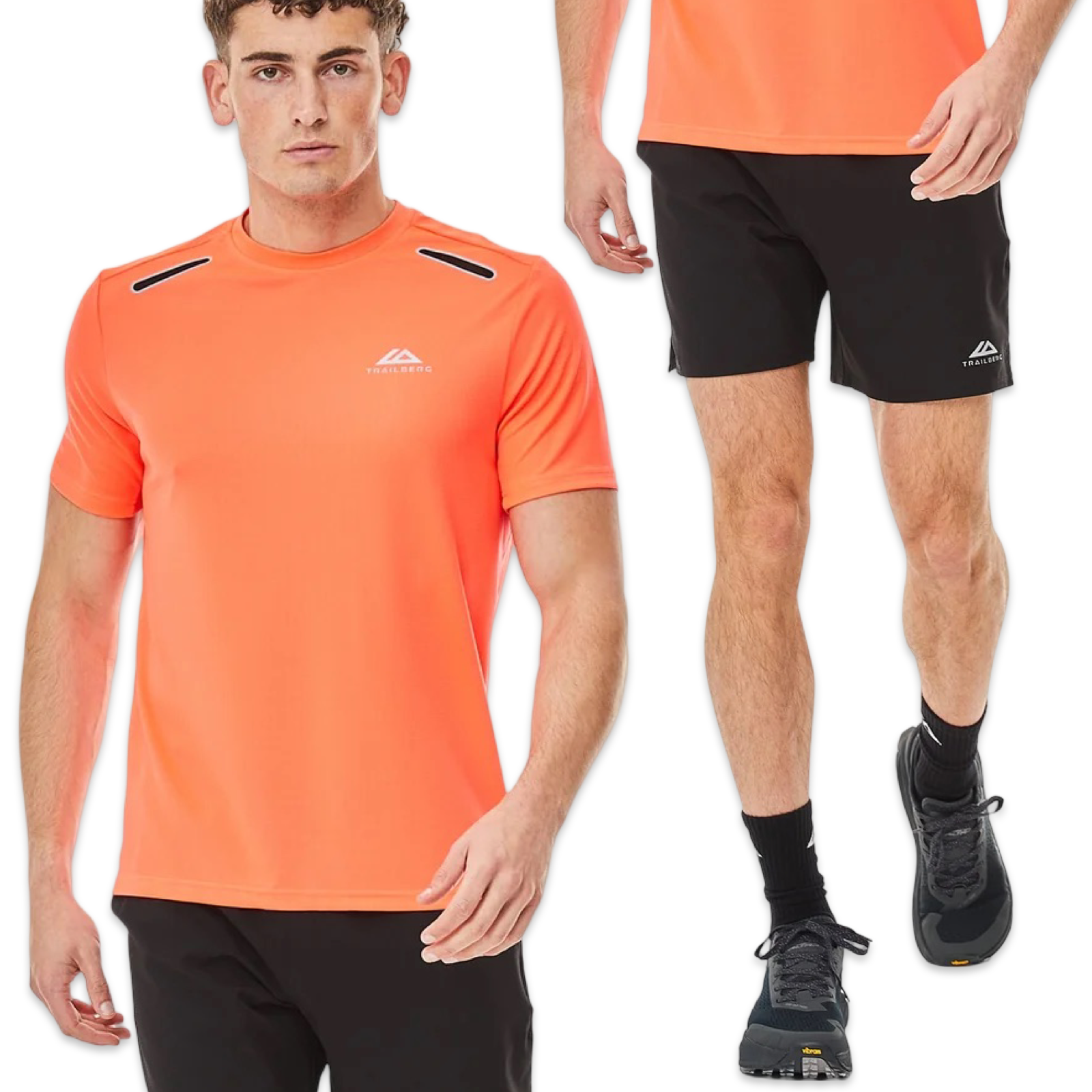 Trailberg T-Shirt & Shorts Set ‘Black Coral’